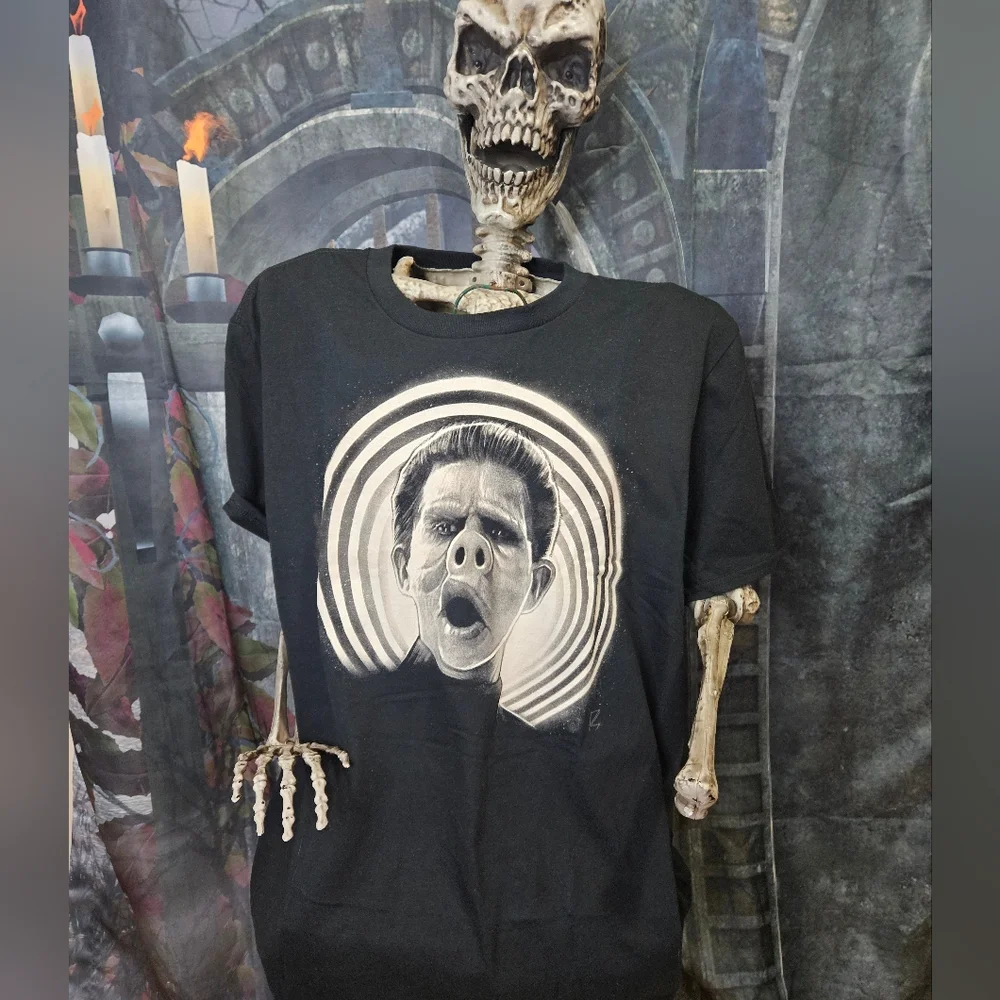 The Twilight Zone Fright Rags Graphic Men’s T-Shirt - Picture 1 of 3